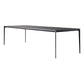 Sintered Stone Scratch Resistant Table Simplicity Style 4 Legs Base Rectangle Table Black Without Chairs Clearhalo ' dining_table' 'Dining Tables & Seating' 'Dining Tables' 'furn' 'furn_dining_table' 'Furniture' 'furniture_dining_table' 'Kitchen & Dining Furniture' 'kitchen&dining_furn' 'kitchen' 'kitchen_dining_table' 4196123