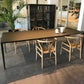 Sintered Stone Scratch Resistant Table Simplicity Style 4 Legs Base Rectangle Table Clearhalo ' dining_table' 'Dining Tables & Seating' 'Dining Tables' 'furn' 'furn_dining_table' 'Furniture' 'furniture_dining_table' 'Kitchen & Dining Furniture' 'kitchen&dining_furn' 'kitchen' 'kitchen_dining_table' 4196126