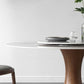 Modern Sintered Stone Dining Table Round Table with Wooden Pedestal for Restaurant Clearhalo ' dining_table' 'Dining Tables & Seating' 'Dining Tables' 'furn' 'furn_dining_table' 'Furniture' 'furniture_dining_table' 'Kitchen & Dining Furniture' 'kitchen&dining_furn' 'kitchen' 'kitchen_dining_table' 4196320