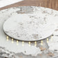 Modern Sintered Stone Dining Table Round Table with Wooden Pedestal for Restaurant Clearhalo ' dining_table' 'Dining Tables & Seating' 'Dining Tables' 'furn' 'furn_dining_table' 'Furniture' 'furniture_dining_table' 'Kitchen & Dining Furniture' 'kitchen&dining_furn' 'kitchen' 'kitchen_dining_table' 4196322