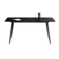 Metal Industrial Rectangle Dining Table Sintered Stone Top Table for Dining Room Black Without Chairs Clearhalo ' dining_table' 'Dining Tables & Seating' 'Dining Tables' 'furn' 'furn_dining_table' 'Furniture' 'furniture_dining_table' 'Kitchen & Dining Furniture' 'kitchen&dining_furn' 'kitchen' 'kitchen_dining_table' 4196498