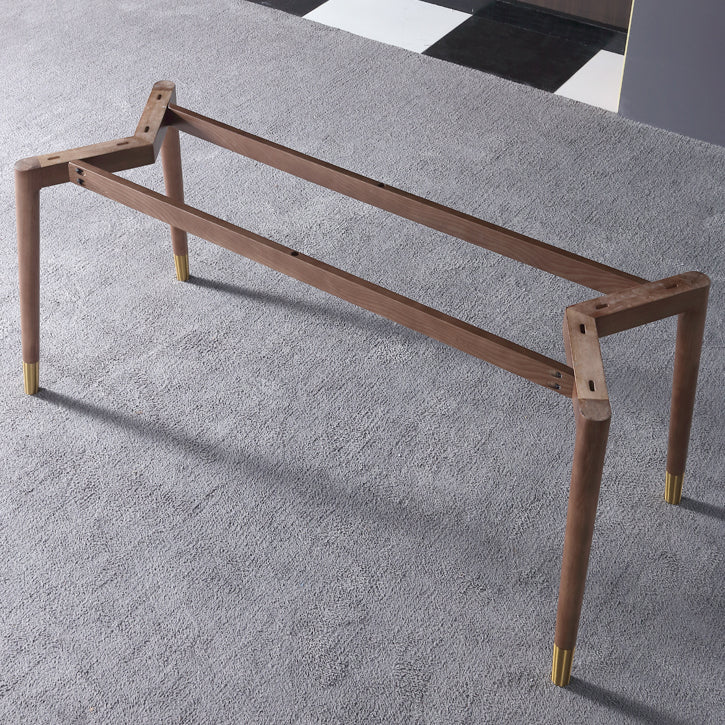 Rectangle Luxury Dining Table Two-Color Fixed Table with Sintered Stone Clearhalo ' dining_table' 'Dining Tables & Seating' 'Dining Tables' 'furn' 'furn_dining_table' 'Furniture' 'furniture_dining_table' 'Kitchen & Dining Furniture' 'kitchen&dining_furn' 'kitchen' 'kitchen_dining_table' 4196515