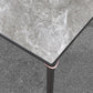 Industrial Sintered Stone Table 4 Legs Aviation Aluminum Base Rectangle Table for Home Clearhalo ' dining_table' 'Dining Tables & Seating' 'Dining Tables' 'furn' 'furn_dining_table' 'Furniture' 'furniture_dining_table' 'Kitchen & Dining Furniture' 'kitchen&dining_furn' 'kitchen' 'kitchen_dining_table' 4196596