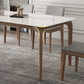 Rectangle Industrial Dining Table White Tone Fixed Table with Sintered Stone Clearhalo ' dining_table' 'Dining Tables & Seating' 'Dining Tables' 'furn' 'furn_dining_table' 'Furniture' 'furniture_dining_table' 'Kitchen & Dining Furniture' 'kitchen&dining_furn' 'kitchen' 'kitchen_dining_table' 4196651