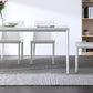 Industrial Sintered Stone Table 4 Legs Base Rectangle Table for Home Clearhalo ' dining_table' 'Dining Tables & Seating' 'Dining Tables' 'Furniture' 'furniture_dining_table' 'Kitchen & Dining Furniture' 'kitchen&dining_furn' 'kitchen' 'kitchen_dining_table' 4196688