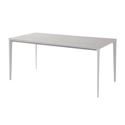 Industrial Sintered Stone Table 4 Legs Base Rectangle Table for Home 70.9"L x 31.5"W x 29.5"H Clearhalo ' dining_table' 'Dining Tables & Seating' 'Dining Tables' 'Furniture' 'furniture_dining_table' 'Kitchen & Dining Furniture' 'kitchen&dining_furn' 'kitchen' 'kitchen_dining_table' 4196690