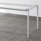 Industrial Sintered Stone Table 4 Legs Base Rectangle Table for Home Clearhalo ' dining_table' 'Dining Tables & Seating' 'Dining Tables' 'Furniture' 'furniture_dining_table' 'Kitchen & Dining Furniture' 'kitchen&dining_furn' 'kitchen' 'kitchen_dining_table' 4196691