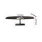 Industrial Sintered Stone Black Table Rectangle Standard Dining Table for Kitchen Clearhalo ' dining_table' 'Dining Tables & Seating' 'Dining Tables' 'furn' 'furn_dining_table' 'Furniture' 'furniture_dining_table' 'Kitchen & Dining Furniture' 'kitchen&dining_furn' 'kitchen' 'kitchen_dining_table' 4196710