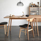 Rectangle Contemporary Dining Room Table Ash Solid Wood Table with 4 Legs Clearhalo ' dining_table' 'Dining Tables & Seating' 'Dining Tables' 'furn' 'furn_dining_table' 'Furniture' 'furniture_dining_table' 'Kitchen & Dining Furniture' 'kitchen&dining_furn' 'kitchen' 'kitchen_dining_table' 4196736