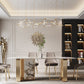 Luxury Style Sintered Stone Dining Table Double Pedestal Base Rectangle Table Clearhalo ' dining_table' 'Dining Tables & Seating' 'Dining Tables' 'furn' 'furn_dining_table' 'Furniture' 'furniture_dining_table' 'Kitchen & Dining Furniture' 'kitchen&dining_furn' 'kitchen' 'kitchen_dining_table' 4196739