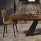 Rectangle Dining Table Industrial Style Double Pedestal Base Table for Dining Room Clearhalo ' dining_table' 'Dining Tables & Seating' 'Dining Tables' 'furn' 'furn_dining_table' 'Furniture' 'furniture_dining_table' 'Kitchen & Dining Furniture' 'kitchen&dining_furn' 'kitchen' 'kitchen_dining_table' 4196771