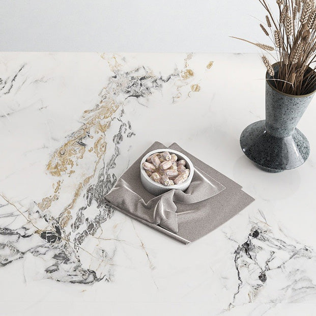 Metal Traditional Luxury Rectangle Table Sintered Stone Indoor Table Clearhalo ' dining_table' 'Dining Tables & Seating' 'Dining Tables' 'furn' 'furn_dining_table' 'Furniture' 'furniture_dining_table' 'Kitchen & Dining Furniture' 'kitchen&dining_furn' 'kitchen' 'kitchen_dining_table' 4196810