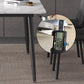Sintered Stone Dining Table Industrial Style 4 Legs Base Rectangle Table for Dining Room Clearhalo ' dining_table' 'Dining Tables & Seating' 'Dining Tables' 'furn' 'furn_dining_table' 'Furniture' 'furniture_dining_table' 'Kitchen & Dining Furniture' 'kitchen&dining_furn' 'kitchen' 'kitchen_dining_table' 4196824