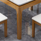 Stone Dining Room Collection Midcentury Style Rectangle 4 Legs Dining Table for Home Clearhalo ' dining_table' 'Dining Tables & Seating' 'Dining Tables' 'furn' 'furn_dining_table' 'Furniture' 'furniture_dining_table' 'Kitchen & Dining Furniture' 'kitchen&dining_furn' 'kitchen' 'kitchen_dining_table' 4196994