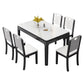 Stone Dining Room Collection Midcentury Style Rectangle 4 Legs Dining Table for Home Clearhalo ' dining_table' 'Dining Tables & Seating' 'Dining Tables' 'furn' 'furn_dining_table' 'Furniture' 'furniture_dining_table' 'Kitchen & Dining Furniture' 'kitchen&dining_furn' 'kitchen' 'kitchen_dining_table' 4196996