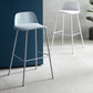 Contemporary Counter & Bar Stool Armless Plastic Indoor Bar Stool with Footrest Clearhalo 'Bar Furniture' 'Bar Stools' 'bar_stools' 'furn' 'furn_bar_stools' 'furniture_bar_stools' 'Kitchen & Dining Furniture' 'kitchen&dining_furn' 'kitchen' 'kitchen_furn' Furniture' 4198101