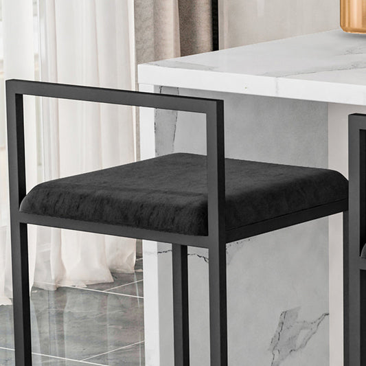 Modern Counter Stools Armless Wood Indoor Bar Stool with Footrest Clearhalo 'Bar Furniture' 'Bar Stools' 'bar_stools' 'furn' 'furn_bar_stools' 'furniture_bar_stools' 'Kitchen & Dining Furniture' 'kitchen&dining_furn' 'kitchen' 'kitchen_furn' Furniture' 4198235