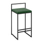 Modern Counter Stools Armless Wood Indoor Bar Stool with Footrest Green 1 Piece Clearhalo 'Bar Furniture' 'Bar Stools' 'bar_stools' 'furn' 'furn_bar_stools' 'furniture_bar_stools' 'Kitchen & Dining Furniture' 'kitchen&dining_furn' 'kitchen' 'kitchen_furn' Furniture' 4198241