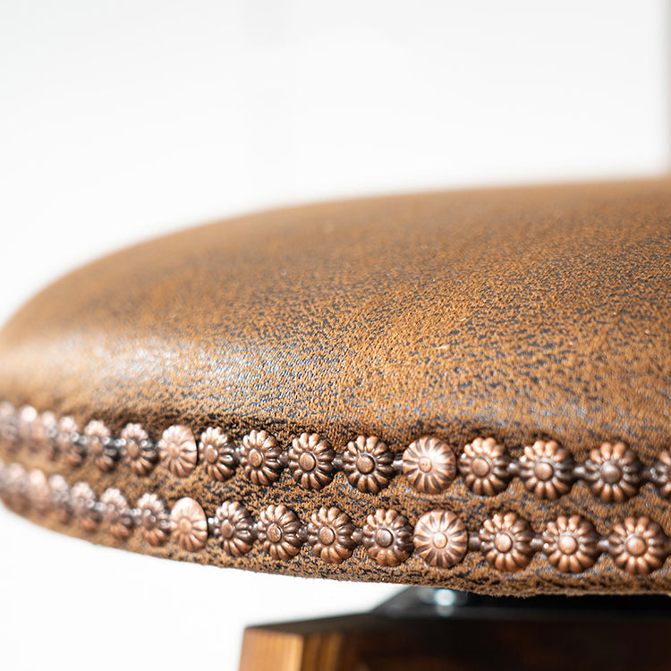 Modern Backrest Armless Counter Stool Wood Household Bar Stool with Cushion and Pedal Clearhalo 'Bar Furniture' 'Bar Stools' 'bar_stools' 'furn' 'furn_bar_stools' 'furniture_bar_stools' 'Kitchen & Dining Furniture' 'kitchen&dining_furn' 'kitchen' 'kitchen_furn' Furniture' 4198262