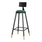 Contemporary Counter Stools Armless Upholstered Indoor Bar Stool Stainless Steel Base Clearhalo 'Bar Furniture' 'Bar Stools' 'bar_stools' 'furn' 'furn_bar_stools' 'furniture_bar_stools' 'Kitchen & Dining Furniture' 'kitchen&dining_furn' 'kitchen' 'kitchen_furn' Furniture' 4198331