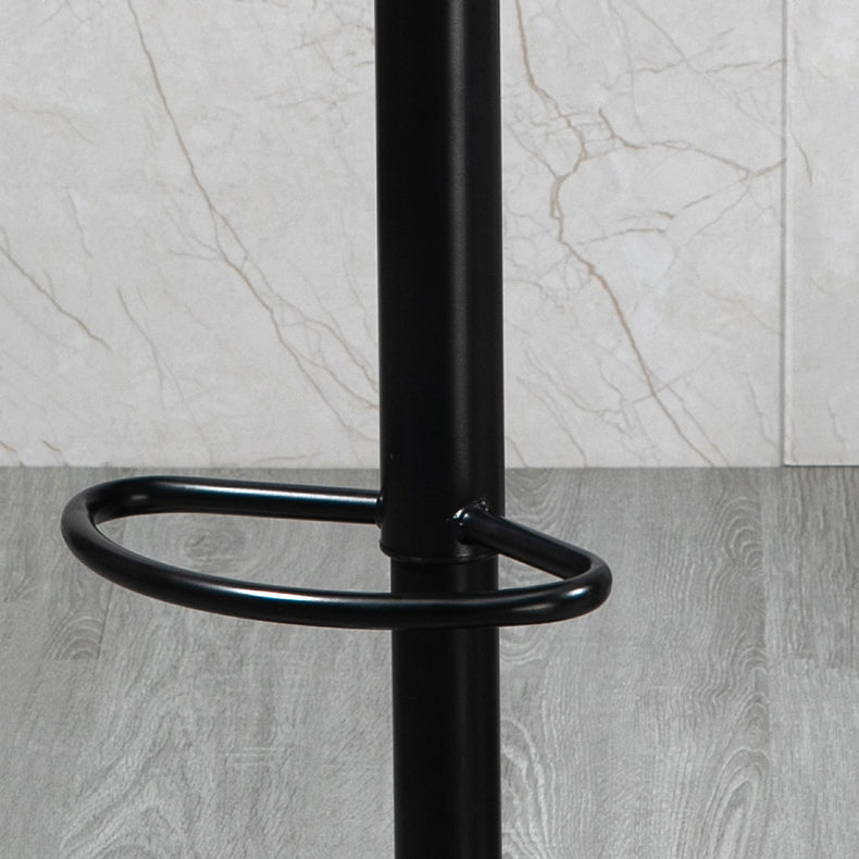 Modern Rotatable Liftable Counter Stool Steel Household Bar Stool with Cushion Clearhalo 'Bar Furniture' 'Bar Stools' 'bar_stools' 'furn' 'furn_bar_stools' 'furniture_bar_stools' 'Kitchen & Dining Furniture' 'kitchen&dining_furn' 'kitchen' 'kitchen_furn' Furniture' 4198499