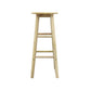 Modern Armless Non Foldable Counter Stool Wood Household Bar Stool with Pedal Clearhalo 'Bar Furniture' 'Bar Stools' 'bar_stools' 'furn' 'furn_bar_stools' 'furniture_bar_stools' 'Kitchen & Dining Furniture' 'kitchen&dining_furn' 'kitchen' 'kitchen_furn' Furniture' 4198543
