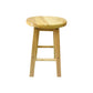 Modern Armless Non Foldable Counter Stool Wood Household Bar Stool with Pedal Natural 1 Piece Short Stool(18"H) Clearhalo 'Bar Furniture' 'Bar Stools' 'bar_stools' 'furn' 'furn_bar_stools' 'furniture_bar_stools' 'Kitchen & Dining Furniture' 'kitchen&dining_furn' 'kitchen' 'kitchen_furn' Furniture' 4198549