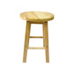 Modern Armless Non Foldable Counter Stool Wood Household Bar Stool with Pedal Natural 1 Piece Short Stool(20"H) Clearhalo 'Bar Furniture' 'Bar Stools' 'bar_stools' 'furn' 'furn_bar_stools' 'furniture_bar_stools' 'Kitchen & Dining Furniture' 'kitchen&dining_furn' 'kitchen' 'kitchen_furn' Furniture' 4198552