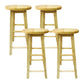 Modern Armless Non Foldable Counter Stool Wood Household Bar Stool with Pedal Natural 4 Piece Set Bar Stool (28" H) Clearhalo 'Bar Furniture' 'Bar Stools' 'bar_stools' 'furn' 'furn_bar_stools' 'furniture_bar_stools' 'Kitchen & Dining Furniture' 'kitchen&dining_furn' 'kitchen' 'kitchen_furn' Furniture' 4198557