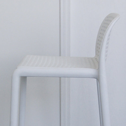 Nordic Macron Barstool Plastic 4 Legs Bar Stool for Living Room Set of 4 Clearhalo 'Bar Furniture' 'Bar Stools' 'bar_stools' 'furn' 'furn_bar_stools' 'furniture_bar_stools' 'Kitchen & Dining Furniture' 'kitchen&dining_furn' 'kitchen' 'kitchen_furn' Furniture' 4198744