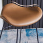 Nordic Leather Seats Barstool Metal Base Bar Stool for Living Room Clearhalo 'Bar Furniture' 'Bar Stools' 'bar_stools' 'furn' 'furn_bar_stools' 'furniture_bar_stools' 'Kitchen & Dining Furniture' 'kitchen&dining_furn' 'kitchen' 'kitchen_furn' Furniture' 4198810