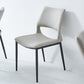 Minimalist Open Back Dining Side Chairs Leather Dining Side Chair for Home Clearhalo ' kitchen&dining_furn' 'Dining Chairs' 'Dining Tables & Seating' 'dining_chair' 'furn' 'furn_dining_chair' 'Furniture' 'furniture_dining_chair' 'Kitchen & Dining Furniture' 'kitchen' 4205716