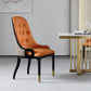 Minimalist Design Leather Dining Side Chair Solid Back Arm Chairs for Kitchen Clearhalo ' kitchen&dining_furn' 'Dining Chairs' 'Dining Tables & Seating' 'dining_chair' 'furn' 'furn_dining_chair' 'Furniture' 'furniture_dining_chair' 'Kitchen & Dining Furniture' 'kitchen' 4205725
