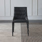 Minimalist Style Leather Dining Chairs Solid Back Arm Side Chairs for Kitchen (Set of 4) Clearhalo ' kitchen&dining_furn' 'Dining Chairs' 'Dining Tables & Seating' 'dining_chair' 'furn' 'furn_dining_chair' 'Furniture' 'furniture_dining_chair' 'Kitchen & Dining Furniture' 'kitchen' 4205770