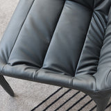 Minimalist Style Leather Dining Chairs Solid Back Arm Side Chairs for Kitchen (Set of 4) Clearhalo ' kitchen&dining_furn' 'Dining Chairs' 'Dining Tables & Seating' 'dining_chair' 'furn' 'furn_dining_chair' 'Furniture' 'furniture_dining_chair' 'Kitchen & Dining Furniture' 'kitchen' 4205772