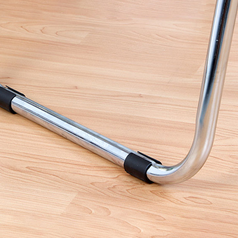 Home Metal Contemporary Side Chair Folding Open Back Dining Side Chair Clearhalo ' kitchen&dining_furn' 'Dining Chairs' 'Dining Tables & Seating' 'dining_chair' 'furn' 'furn_dining_chair' 'Furniture' 'furniture_dining_chair' 'Kitchen & Dining Furniture' 'kitchen' 4205791