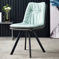Home Industrial Side Chair Solid Back Metal Upholstered Dining Room Chair Green 1 Piece Clearhalo ' kitchen&dining_furn' 'Dining Chairs' 'Dining Tables & Seating' 'dining_chair' 'furn' 'furn_dining_chair' 'Furniture' 'furniture_dining_chair' 'Kitchen & Dining Furniture' 'kitchen' 4206011
