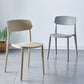 Scandinavian Home Plastic Side Chair Matte Finish Open Back Dining Chair (Set of 4) Clearhalo ' kitchen&dining_furn' 'Dining Chairs' 'Dining Tables & Seating' 'dining_chair' 'furn' 'furn_dining_chair' 'Furniture' 'furniture_dining_chair' 'Kitchen & Dining Furniture' 'kitchen' 4206045