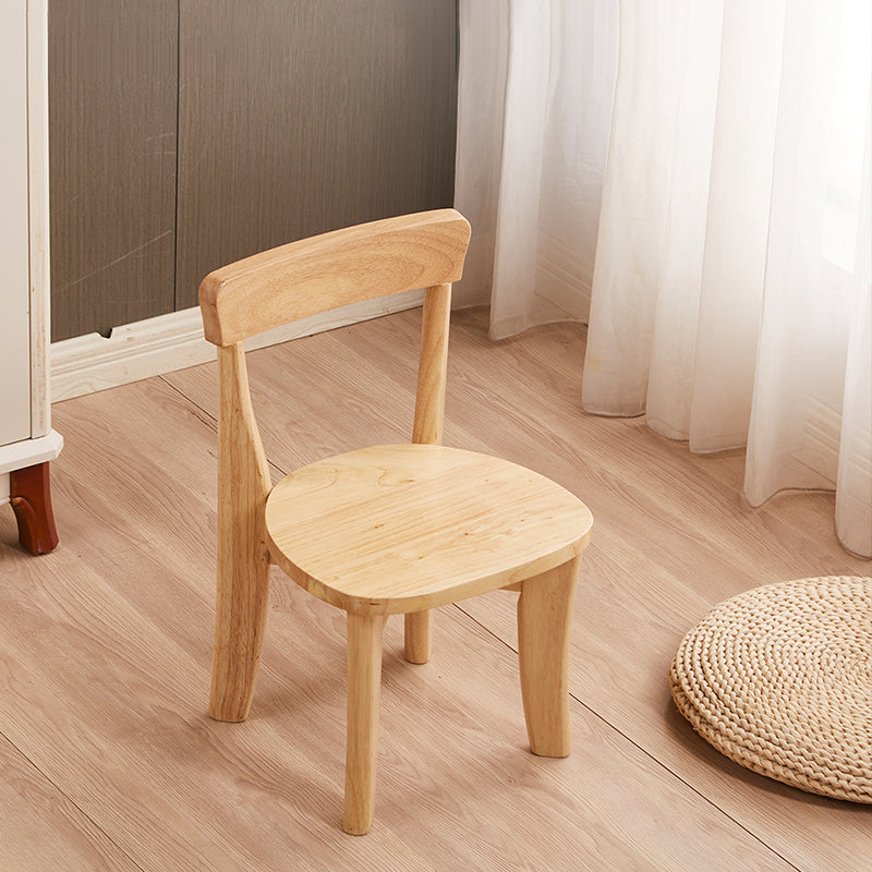 Traditional Style Rubberwood Chair Dining Room Open Back Side Chairs Set Clearhalo ' kitchen&dining_furn' 'Dining Chairs' 'Dining Tables & Seating' 'dining_chair' 'furn' 'furn_dining_chair' 'Furniture' 'furniture_dining_chair' 'Kitchen & Dining Furniture' 'kitchen' 4206123