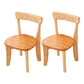 Traditional Style Rubberwood Chair Dining Room Open Back Side Chairs Set Brown 2 Piece Set Clearhalo ' kitchen&dining_furn' 'Dining Chairs' 'Dining Tables & Seating' 'dining_chair' 'furn' 'furn_dining_chair' 'Furniture' 'furniture_dining_chair' 'Kitchen & Dining Furniture' 'kitchen' 4206134