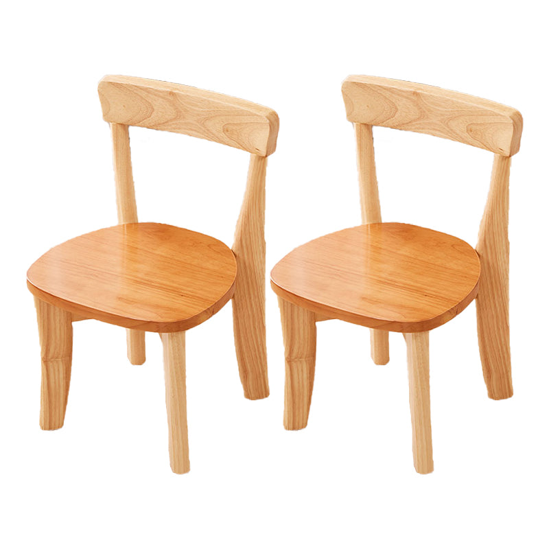 Traditional Style Rubberwood Chair Dining Room Open Back Side Chairs Set Brown 2 Piece Set Clearhalo ' kitchen&dining_furn' 'Dining Chairs' 'Dining Tables & Seating' 'dining_chair' 'furn' 'furn_dining_chair' 'Furniture' 'furniture_dining_chair' 'Kitchen & Dining Furniture' 'kitchen' 4206134