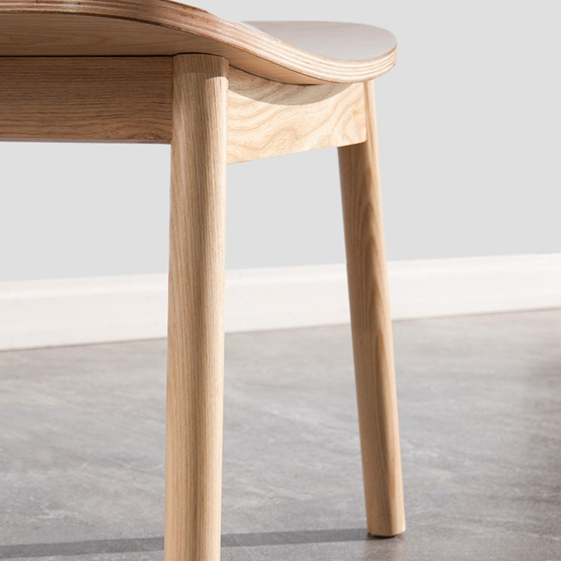 Traditional Style Oak Wood Chairs Kitchen Dining Room Open Back Side Chair Clearhalo ' kitchen&dining_furn' 'Dining Chairs' 'Dining Tables & Seating' 'dining_chair' 'furn' 'furn_dining_chair' 'Furniture' 'furniture_dining_chair' 'Kitchen & Dining Furniture' 'kitchen' 4206164