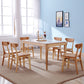 Modern Design Open Back Dining Side Chairs Wood Side Dining Chairs (Set of 2) Clearhalo ' kitchen&dining_furn' 'Dining Chairs' 'Dining Tables & Seating' 'dining_chair' 'furn' 'furn_dining_chair' 'Furniture' 'furniture_dining_chair' 'Kitchen & Dining Furniture' 'kitchen' 4206171