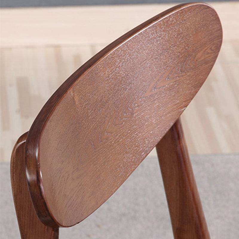 Modern Design Open Back Dining Side Chairs Wood Side Dining Chairs (Set of 2) Clearhalo ' kitchen&dining_furn' 'Dining Chairs' 'Dining Tables & Seating' 'dining_chair' 'furn' 'furn_dining_chair' 'Furniture' 'furniture_dining_chair' 'Kitchen & Dining Furniture' 'kitchen' 4206178