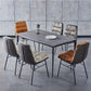 Modern Design Leather Dining Side Chair Upholstered Solid Back Armless Chairs Clearhalo ' kitchen&dining_furn' 'Dining Chairs' 'Dining Tables & Seating' 'dining_chair' 'furn' 'furn_dining_chair' 'Furniture' 'furniture_dining_chair' 'Kitchen & Dining Furniture' 'kitchen' 4206254