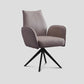 Contemporary Design Faux Leather Dining Chairs Solid Back Arm Side Chairs for Home Grey 1 Piece Clearhalo ' kitchen&dining_furn' 'Dining Chairs' 'Dining Tables & Seating' 'dining_chair' 'furn' 'furn_dining_chair' 'Furniture' 'furniture_dining_chair' 'Kitchen & Dining Furniture' 'kitchen' 4206283