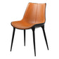Contemporary Design Leather Dining Side Chair Arm Solid Back Chair for Kitchen Clearhalo ' kitchen&dining_furn' 'Dining Chairs' 'Dining Tables & Seating' 'dining_chair' 'furn' 'furn_dining_chair' 'Furniture' 'furniture_dining_chair' 'Kitchen & Dining Furniture' 'kitchen' 4206322