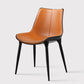 Contemporary Design Leather Dining Side Chair Arm Solid Back Chair for Kitchen Clearhalo ' kitchen&dining_furn' 'Dining Chairs' 'Dining Tables & Seating' 'dining_chair' 'furn' 'furn_dining_chair' 'Furniture' 'furniture_dining_chair' 'Kitchen & Dining Furniture' 'kitchen' 4206327