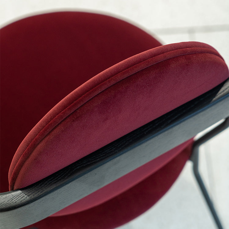 Contemporary Style Dining Chair Kitchen Armless Single Chair with Metal Legs Clearhalo ' kitchen&dining_furn' 'Dining Chairs' 'Dining Tables & Seating' 'dining_chair' 'furn' 'furn_dining_chair' 'Furniture' 'furniture_dining_chair' 'Kitchen & Dining Furniture' 'kitchen' 4206385