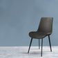 Industrial Metal Dining Room Chairs Armless PU Leather Dining Chairs for Home Use Clearhalo ' kitchen&dining_furn' 'Dining Chairs' 'Dining Tables & Seating' 'dining_chair' 'furn' 'furn_dining_chair' 'Furniture' 'furniture_dining_chair' 'Kitchen & Dining Furniture' 'kitchen' 4206413